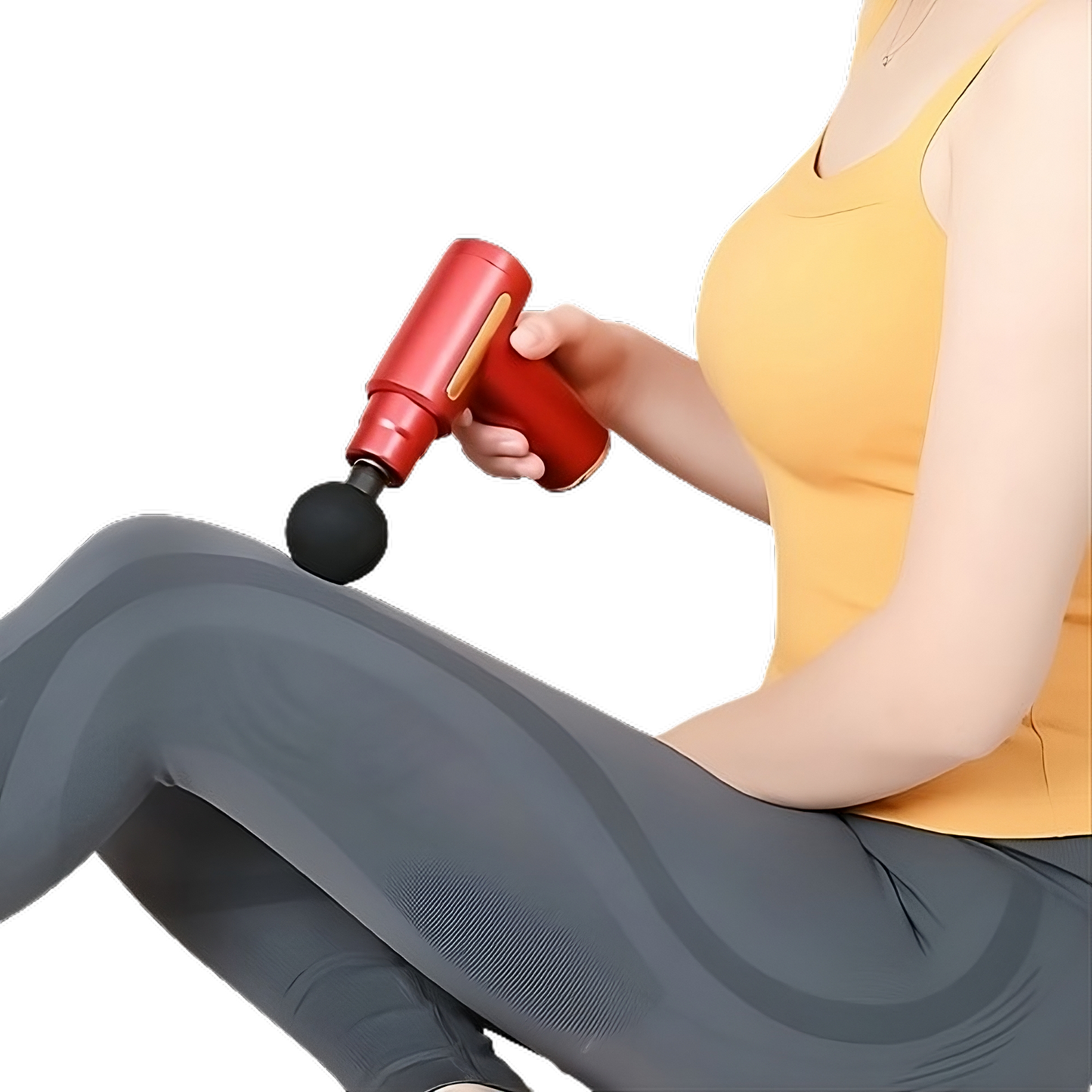 Portable Mini Muscle Massage Gun-Handheld Electric Deep Tissue Percussion Muscle Massager, Ultra Quiet Pain Relief Fascia Gun