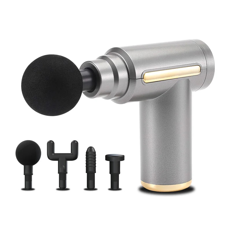 Portable Mini Muscle Massage Gun-Handheld Electric Deep Tissue Percussion Muscle Massager, Ultra Quiet Pain Relief Fascia Gun