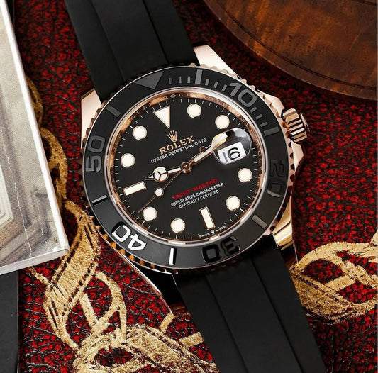 Rolex Sky Dweller Oysterflex Rose Gold