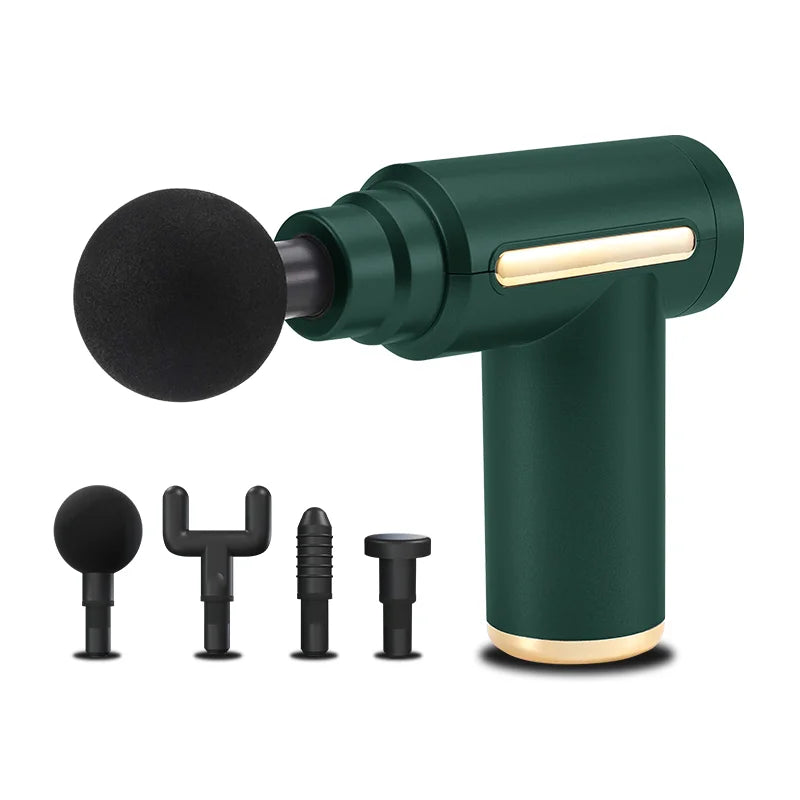 Portable Mini Muscle Massage Gun-Handheld Electric Deep Tissue Percussion Muscle Massager, Ultra Quiet Pain Relief Fascia Gun